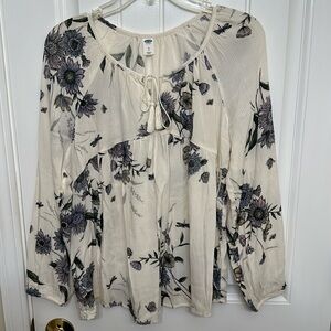 Old navy floral top